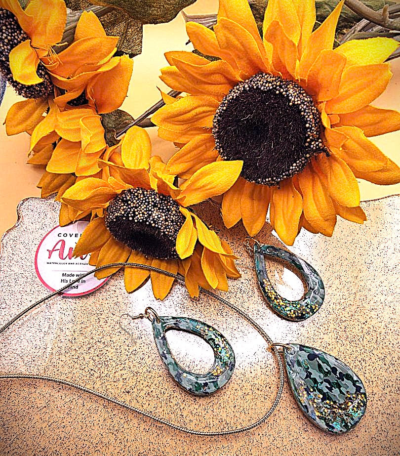 BoHo Necklace and Earring set