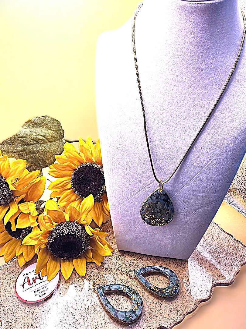 BoHo Necklace and Earring set