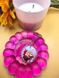 BoHo Round Keyring