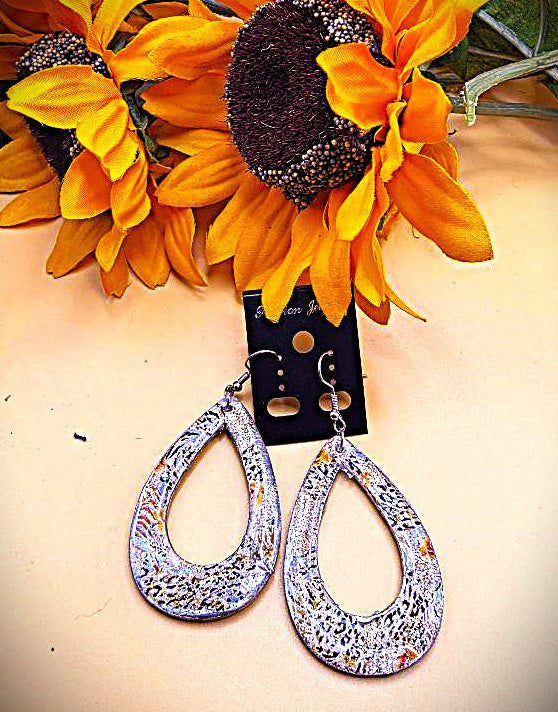 BoHo Wood Ehanced Earrings