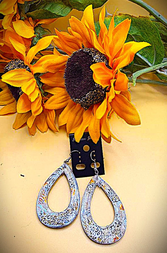 BoHo Wood Ehanced Earrings