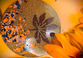 Coaster with a Fall Leaf theme